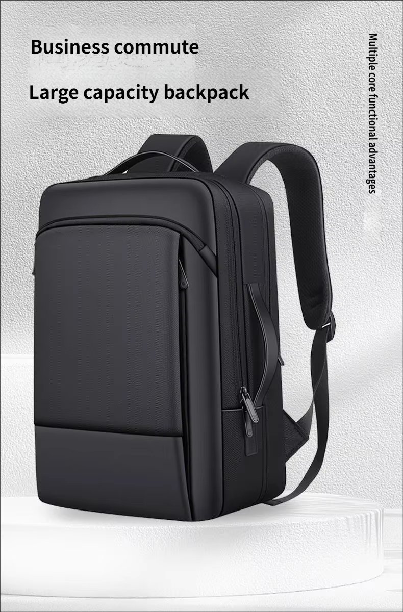 Anti-Theft Water-Resistant Expandable USB Business Oxford Laptop Backpack product detail