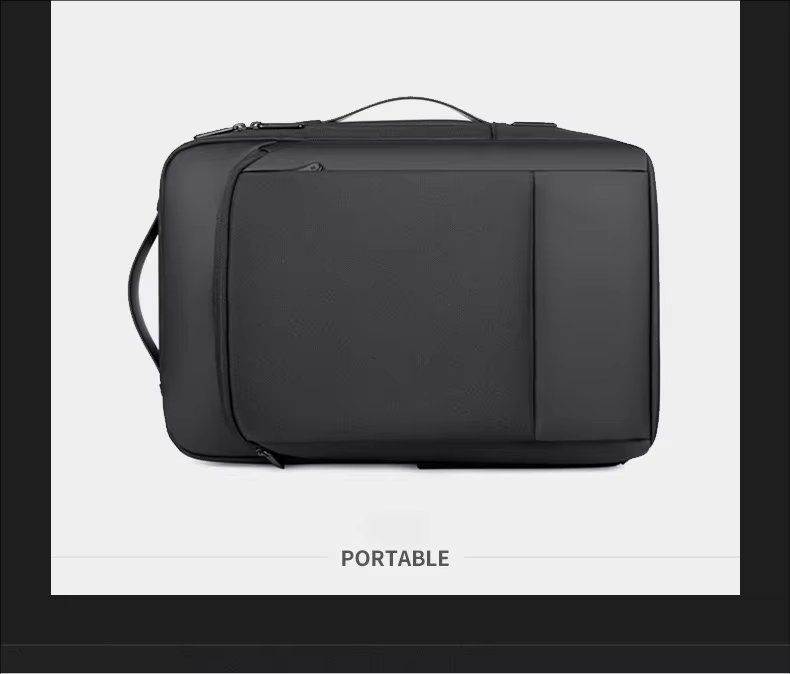Anti-Theft Water-Resistant Expandable USB Business Oxford Laptop Backpack product detail