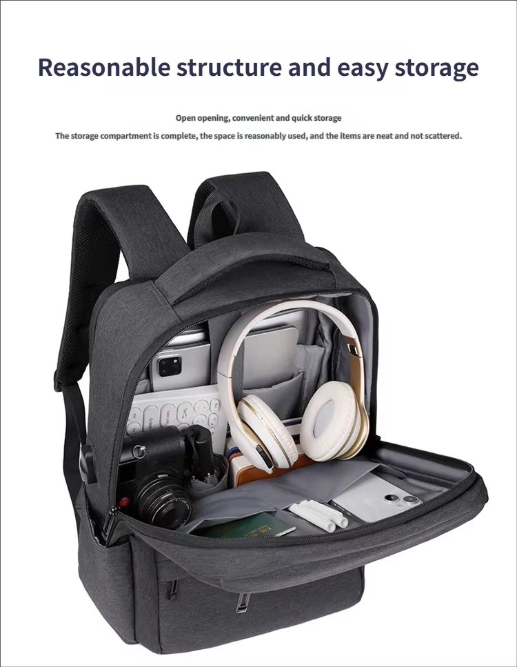 Water-Resistant Expandable Outdoor Business Travel Oxford Laptop Backpack product detail