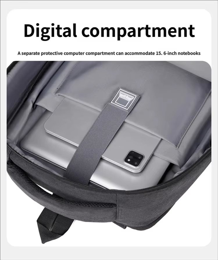Water-Resistant Expandable Outdoor Business Travel Oxford Laptop Backpack product detail