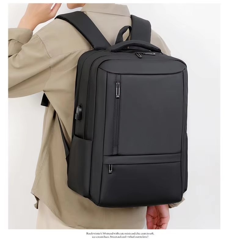 Water-Resistant Expandable Outdoor Business Travel Oxford Laptop Backpack product detail