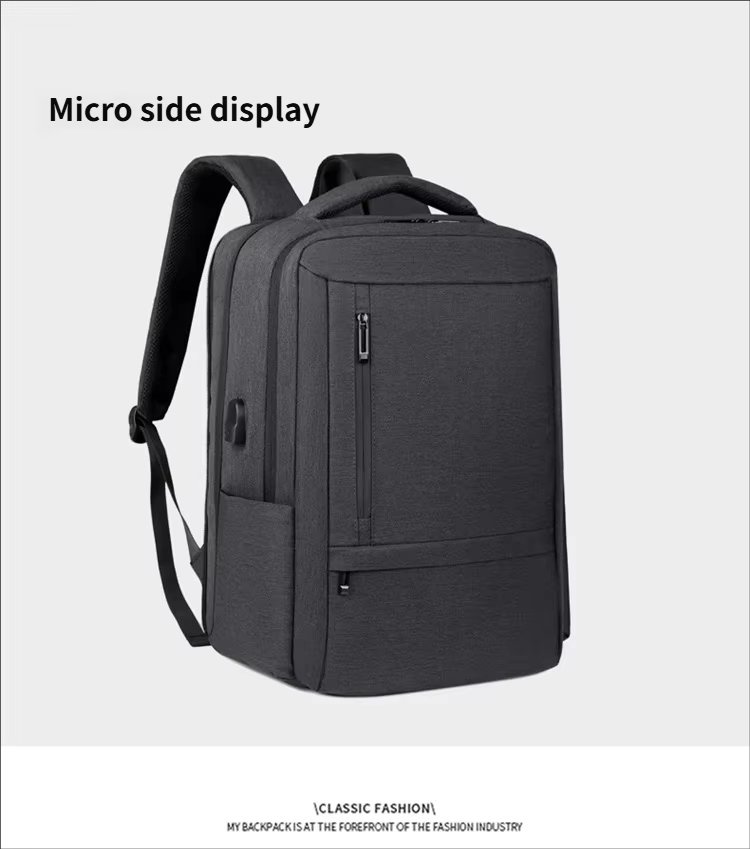 Water-Resistant Expandable Outdoor Business Travel Oxford Laptop Backpack product detail
