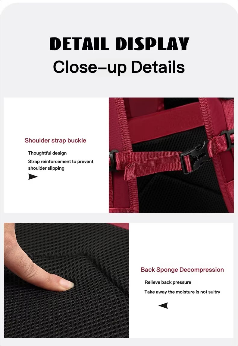 Water-Resistant Large Capacity Expandable Business Travel Oxford Laptop Backpack product detail
