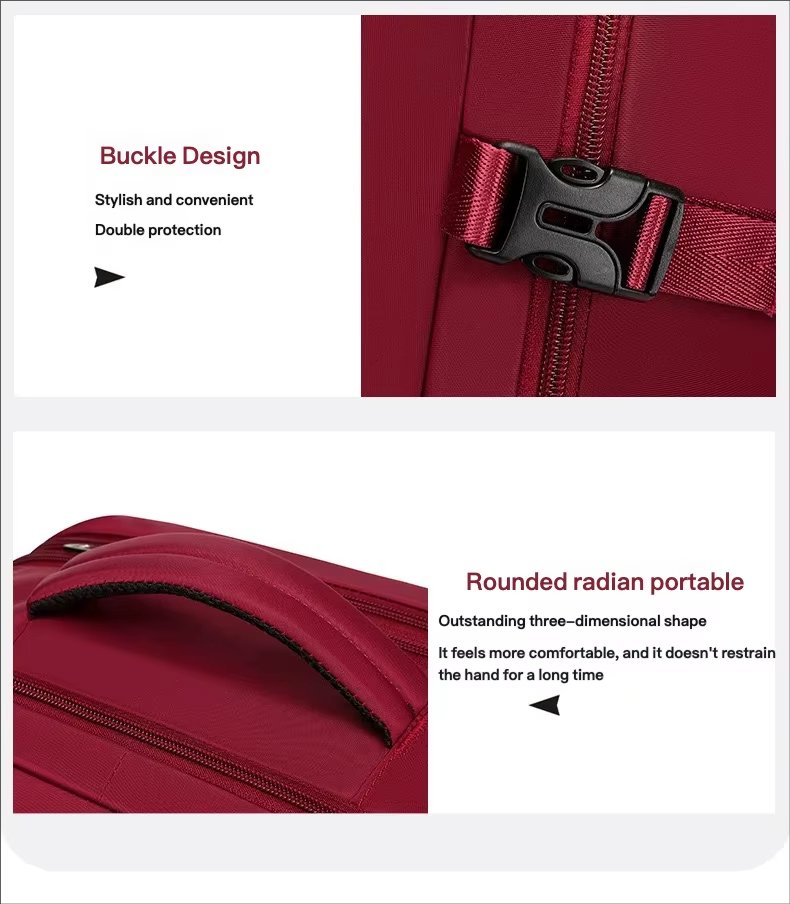 Water-Resistant Large Capacity Expandable Business Travel Oxford Laptop Backpack product detail