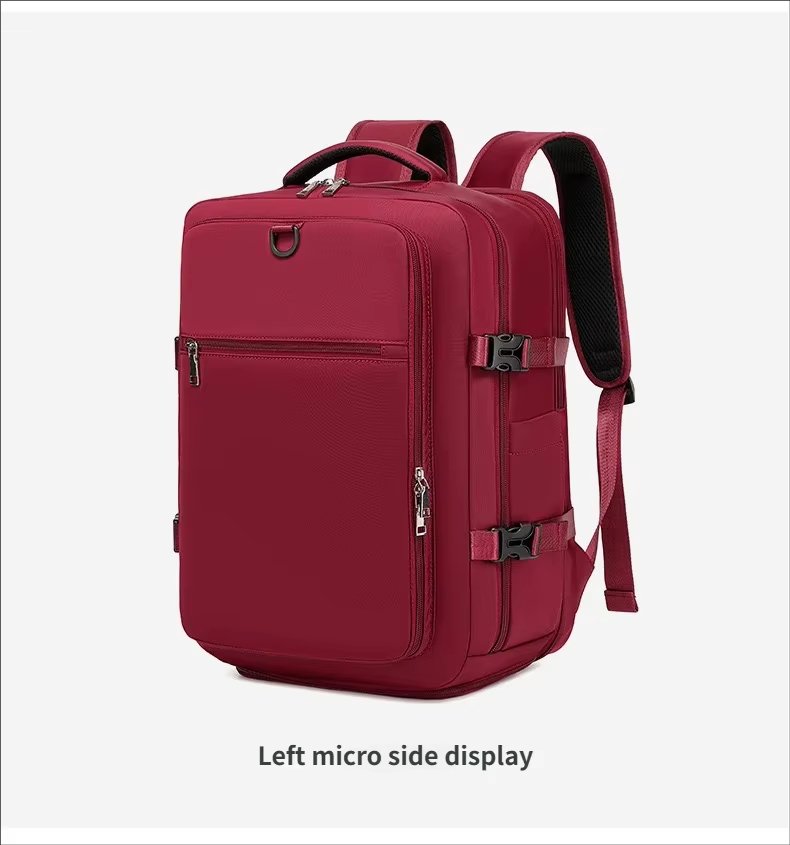 Water-Resistant Large Capacity Expandable Business Travel Oxford Laptop Backpack product detail