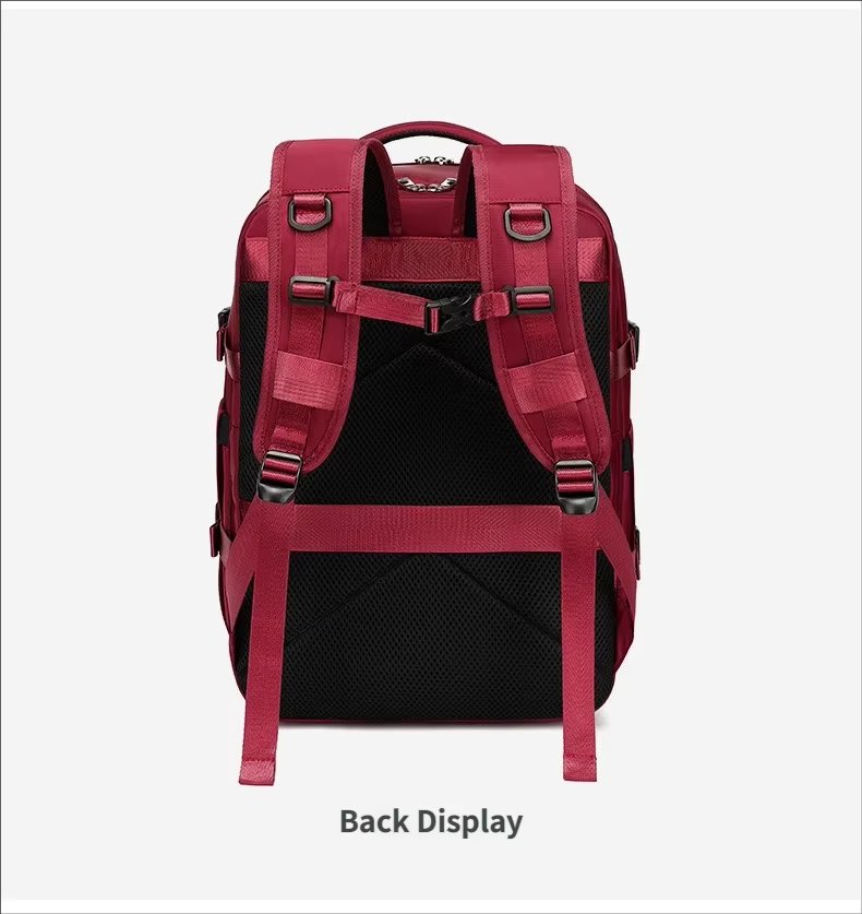 Water-Resistant Large Capacity Expandable Business Travel Oxford Laptop Backpack product detail