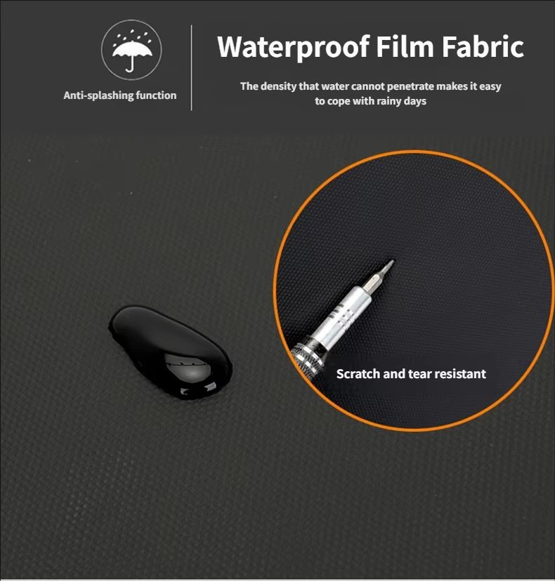 Water-Resistant Large Capacity Expandable USB Business Oxford Laptop Backpack product detail