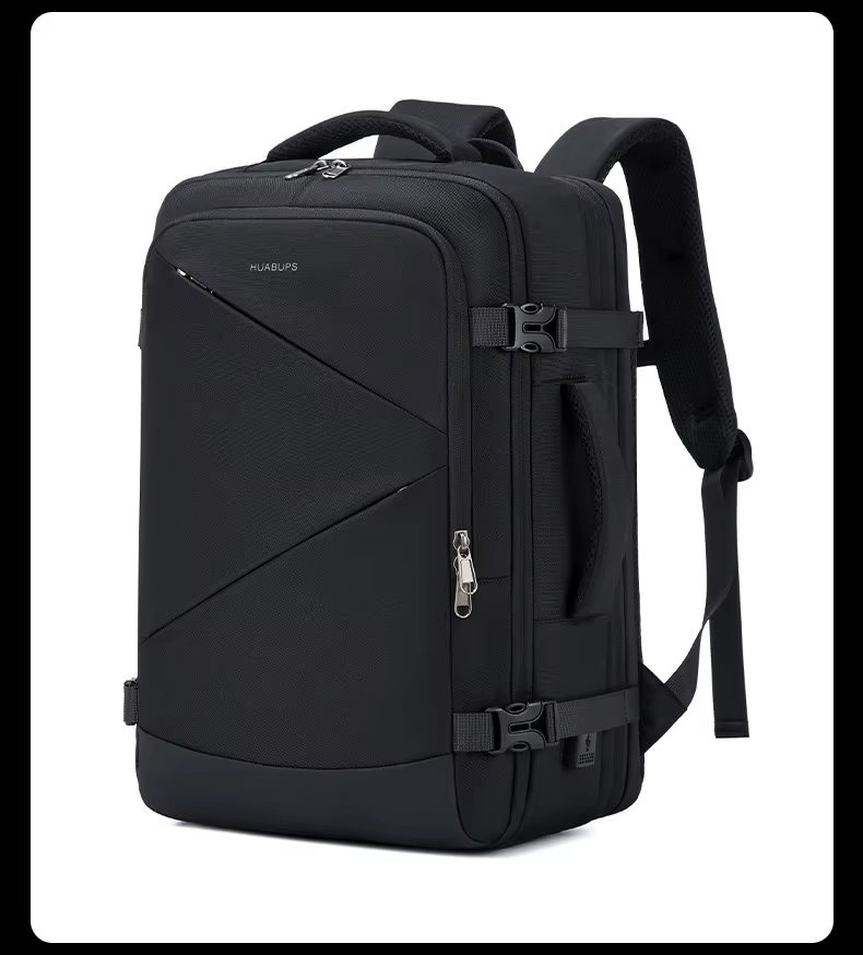 Water-Resistant Large Capacity Expandable Business Travel Oxford Laptop Backpack product detail