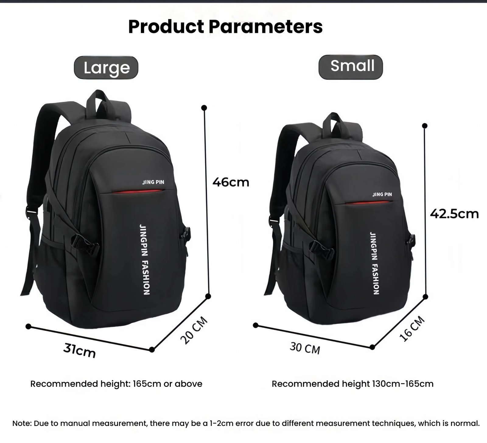 Anti-Theft Water-Resistant Large Capacity USB Travel Oxford Laptop Backpack product detail