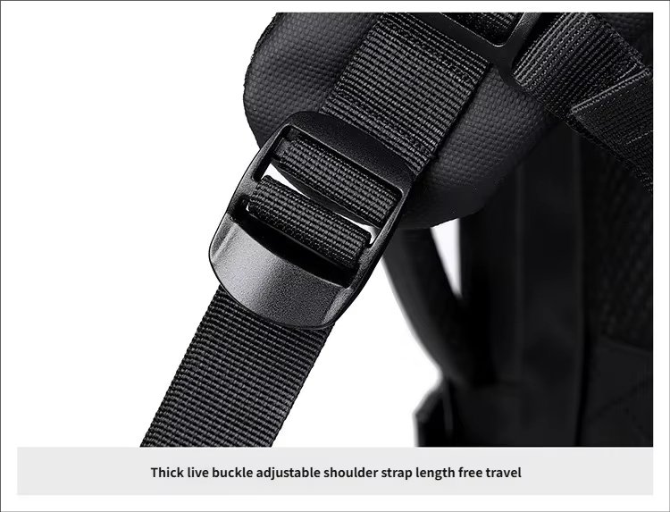 Water-Resistant Large Capacity Expandable USB Business Oxford Laptop Backpack product detail