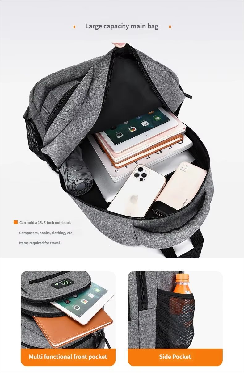 Water-Resistant Large Capacity Travel School Oxford Laptop Backpack product detail