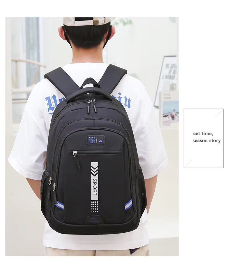 Water-Resistant Large Capacity Travel School Oxford Laptop Backpack product detail