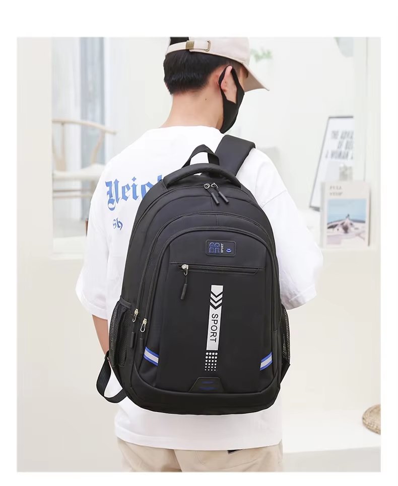 Water-Resistant Large Capacity Travel School Oxford Laptop Backpack product detail