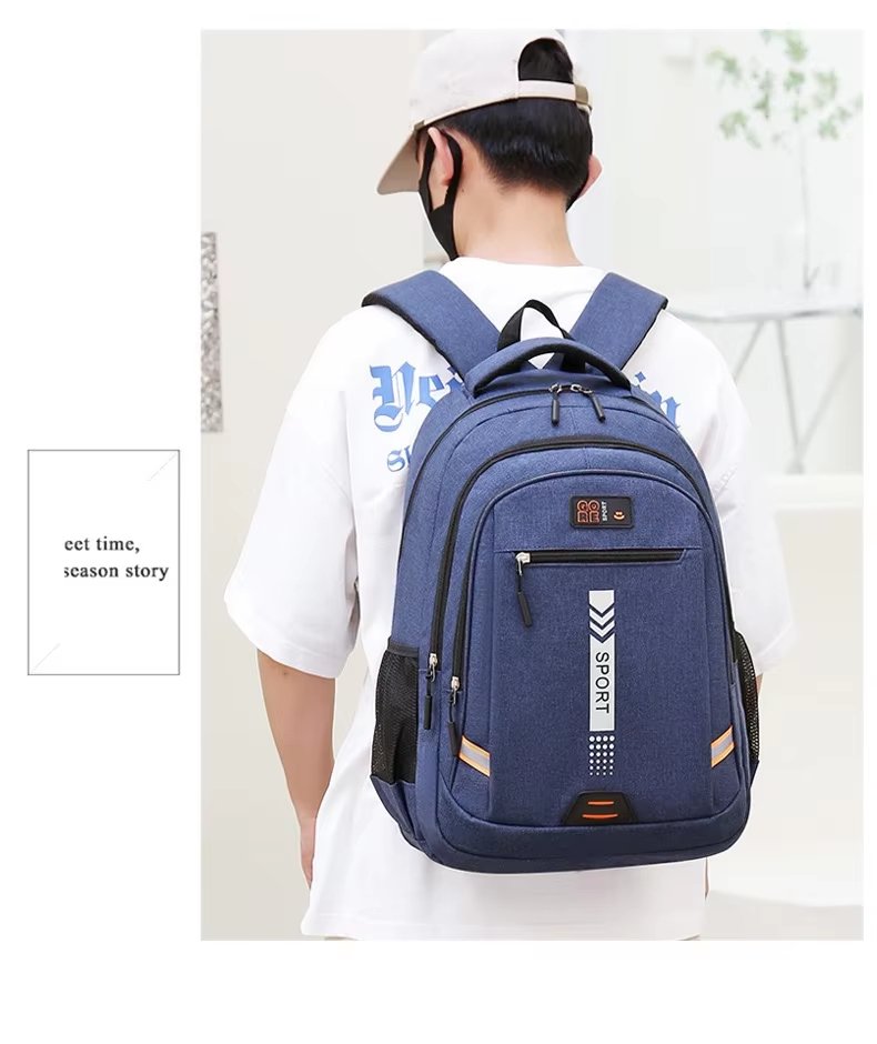 Water-Resistant Large Capacity Travel School Oxford Laptop Backpack product detail