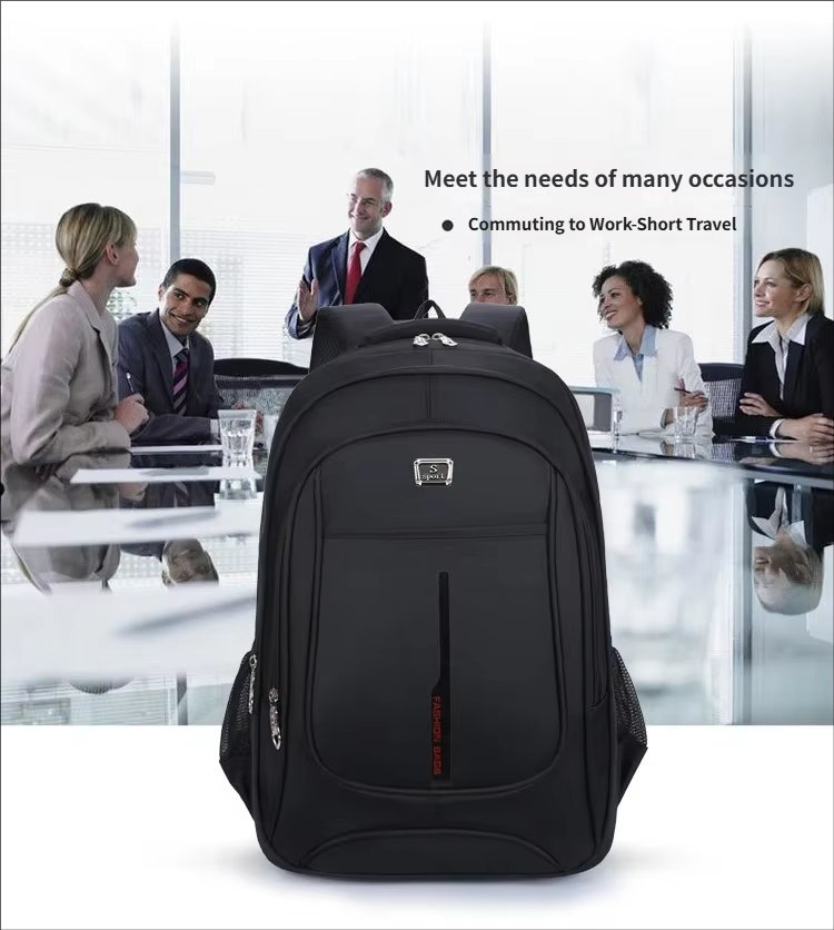 Water-Resistant Large Capacity Business Travel School Oxford Laptop Backpack product detail