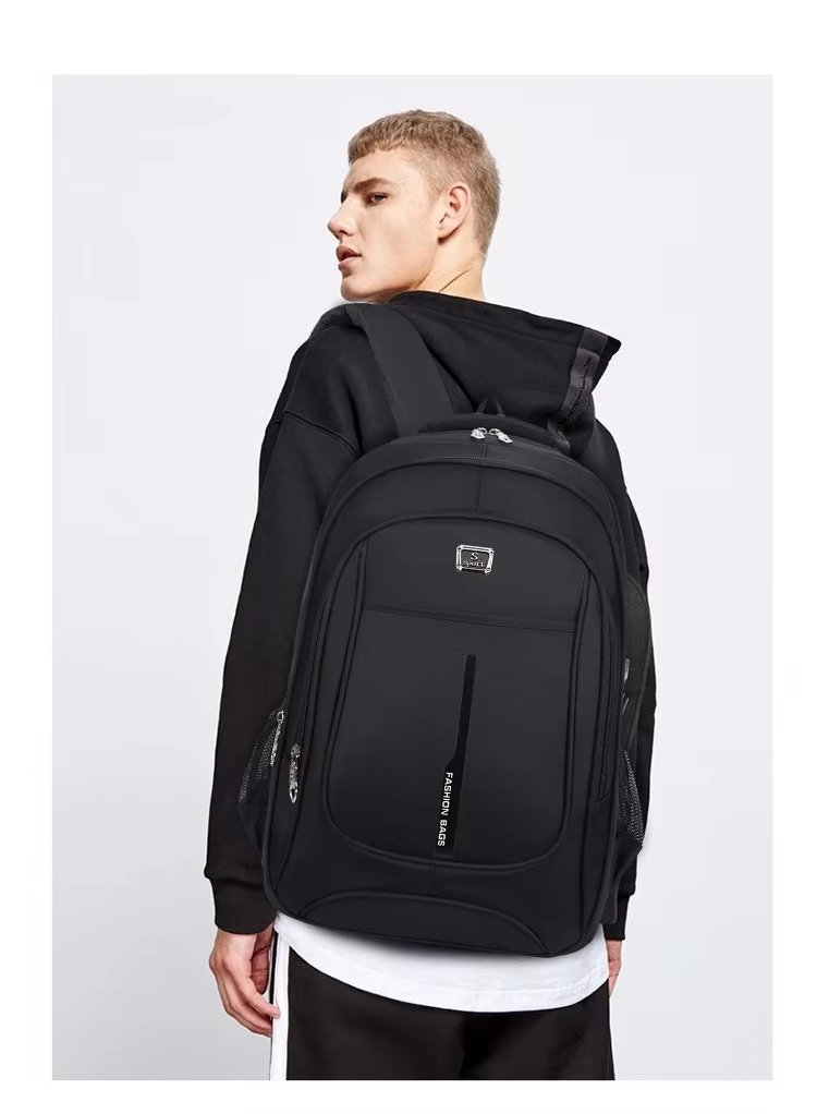 Water-Resistant Large Capacity Business Travel School Oxford Laptop Backpack product detail