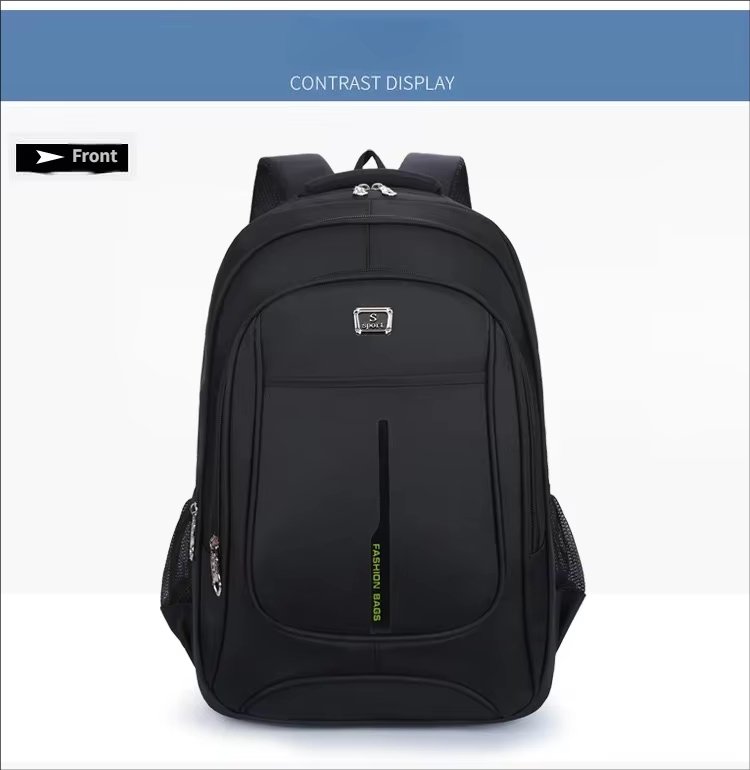 Water-Resistant Large Capacity Business Travel School Oxford Laptop Backpack product detail