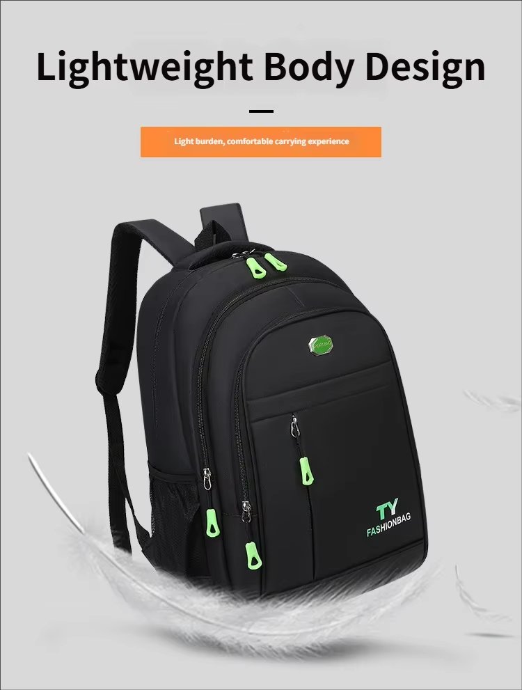 Water-Resistant Large Capacity Business Travel School Oxford Laptop Backpack product detail