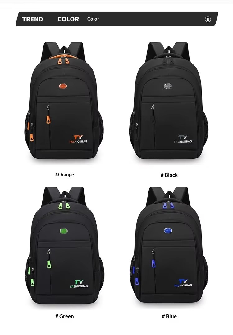 Water-Resistant Large Capacity Business Travel School Oxford Laptop Backpack product detail