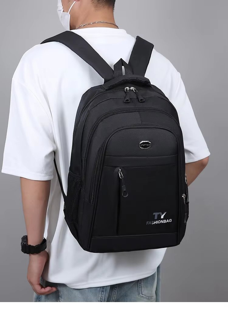 Water-Resistant Large Capacity Business Travel School Oxford Laptop Backpack product detail