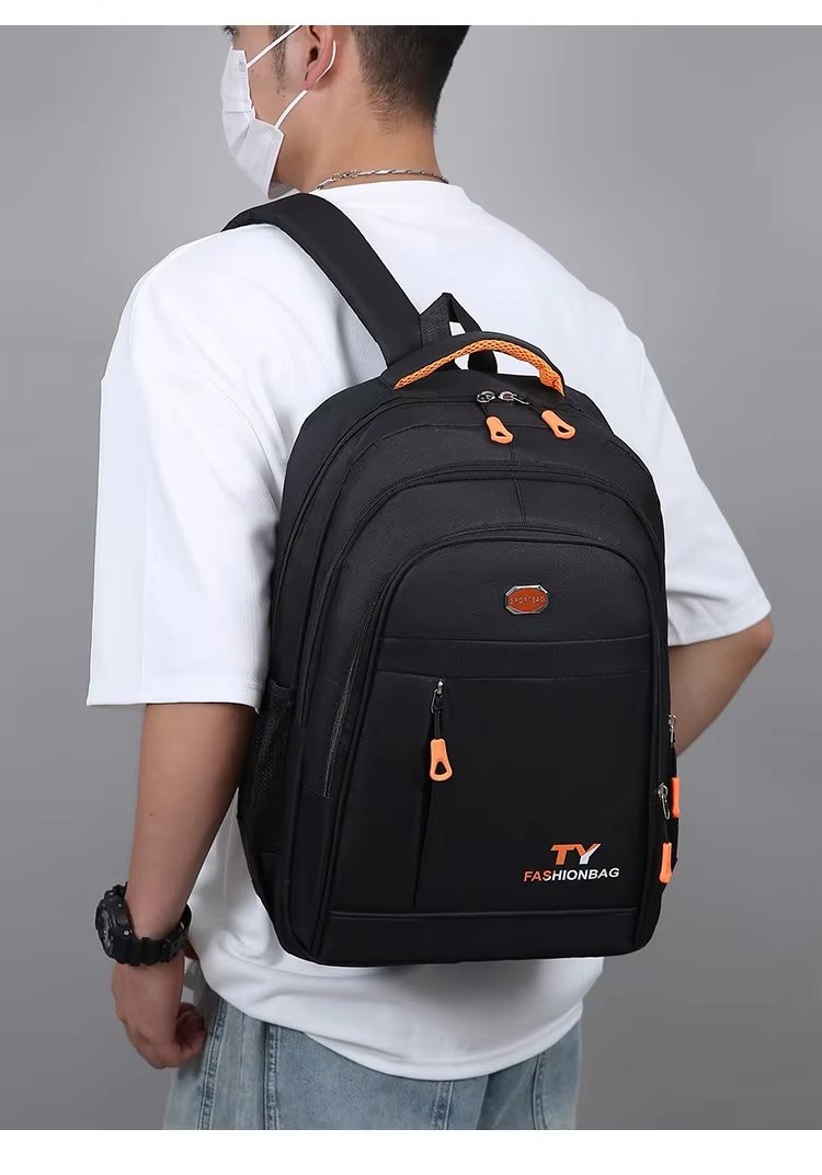 Water-Resistant Large Capacity Business Travel School Oxford Laptop Backpack product detail