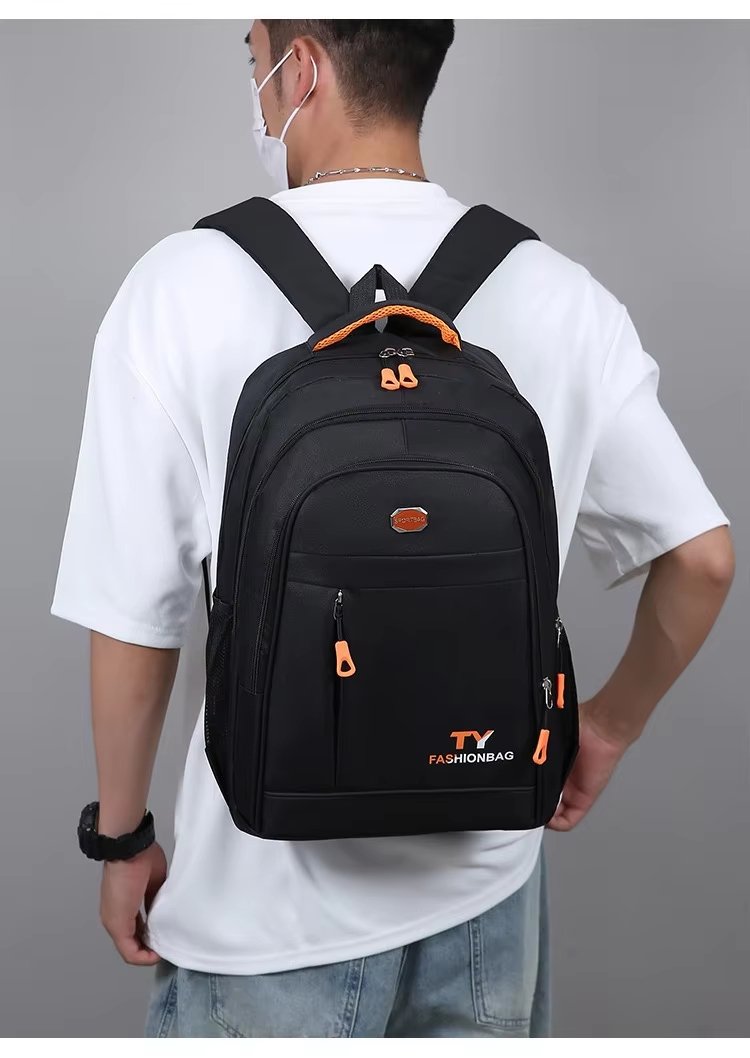 Water-Resistant Large Capacity Business Travel School Oxford Laptop Backpack product detail