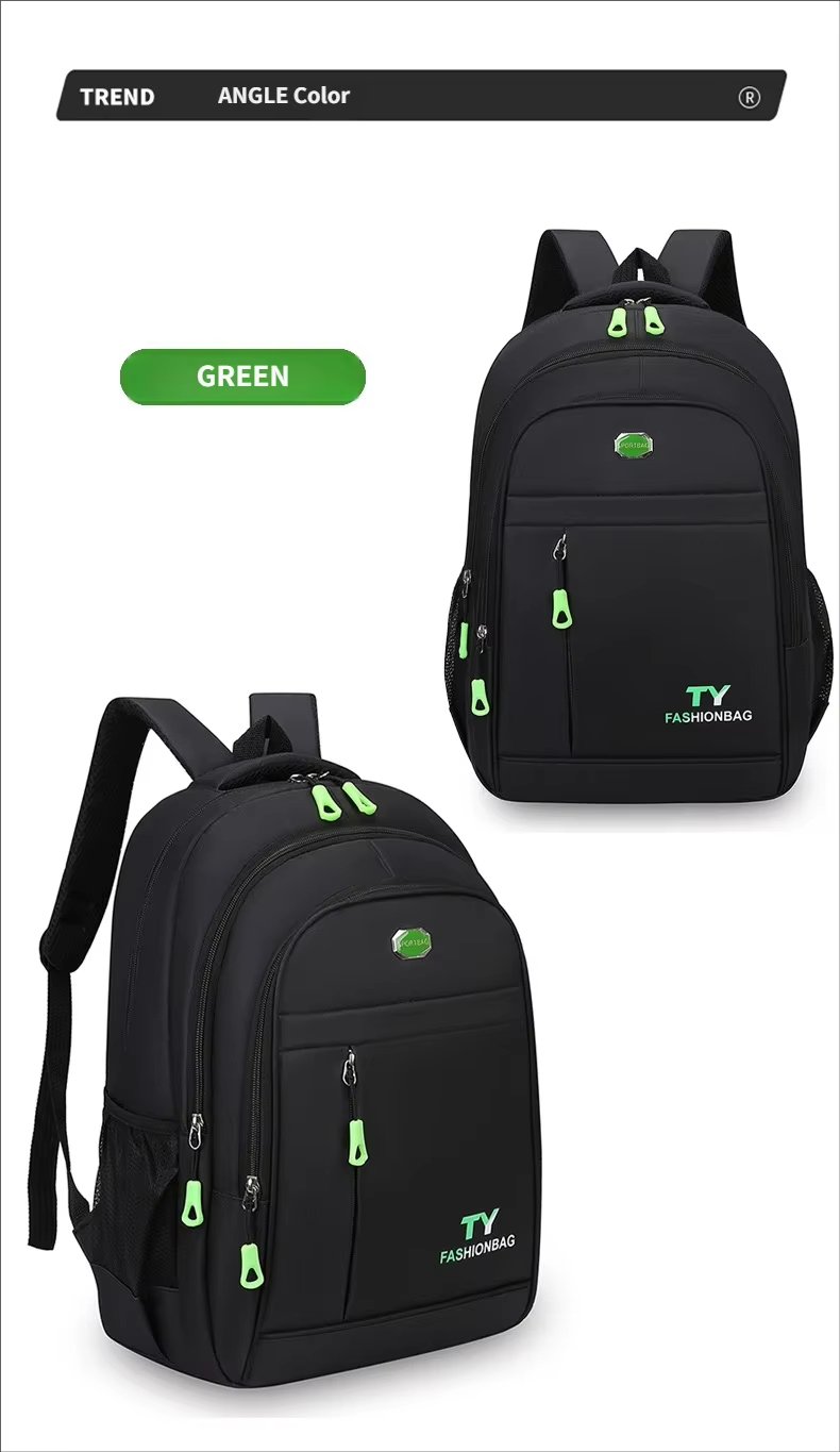 Water-Resistant Large Capacity Business Travel School Oxford Laptop Backpack product detail