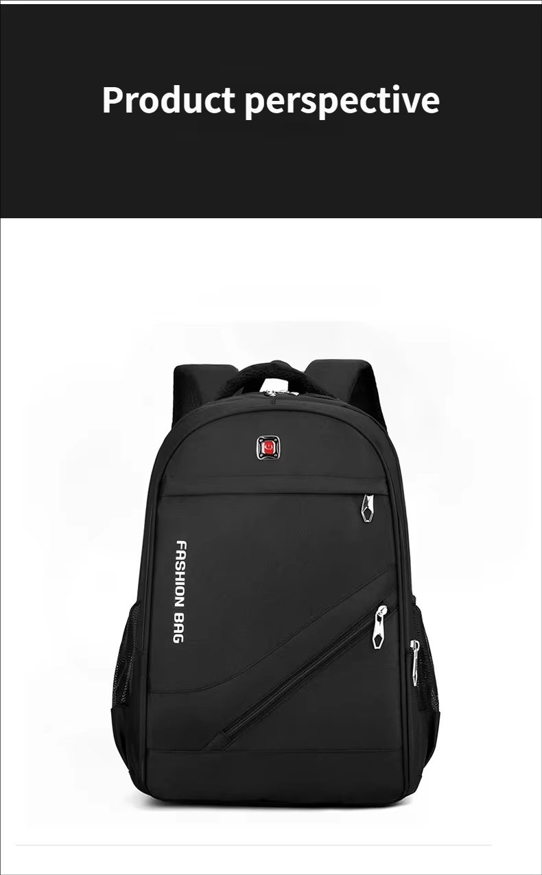 Water-Resistant Large Capacity Outdoor Travel School Nylon Laptop Backpack product detail