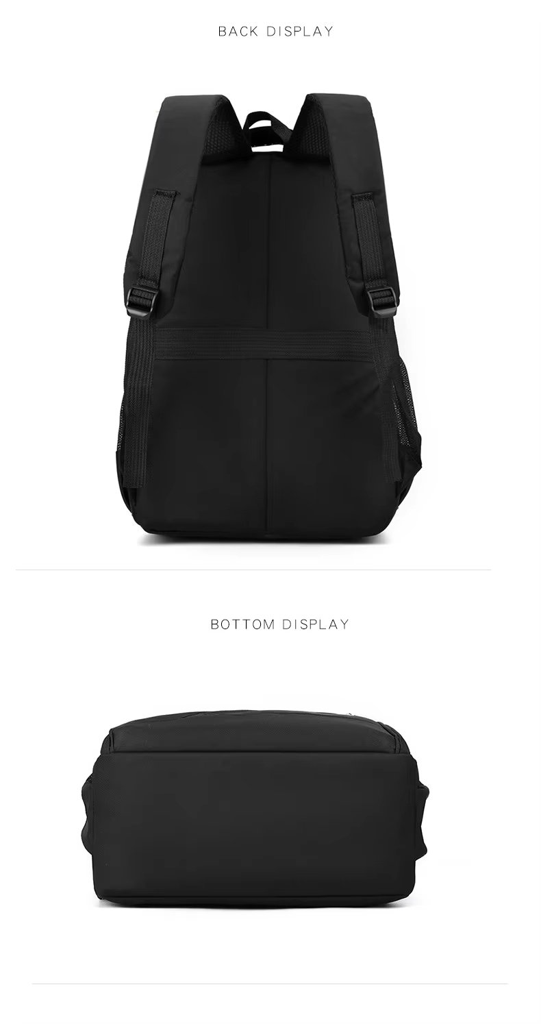 Water-Resistant Large Capacity Outdoor Travel School Nylon Laptop Backpack product detail