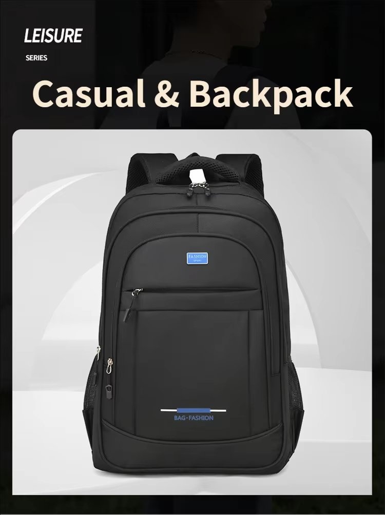 Large Capacity Outdoor Business Travel School Oxford Laptop Backpack product detail