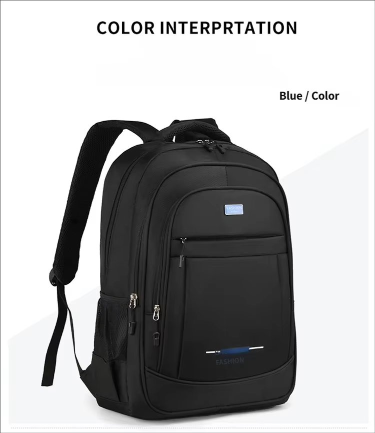 Large Capacity Outdoor Business Travel School Oxford Laptop Backpack product detail