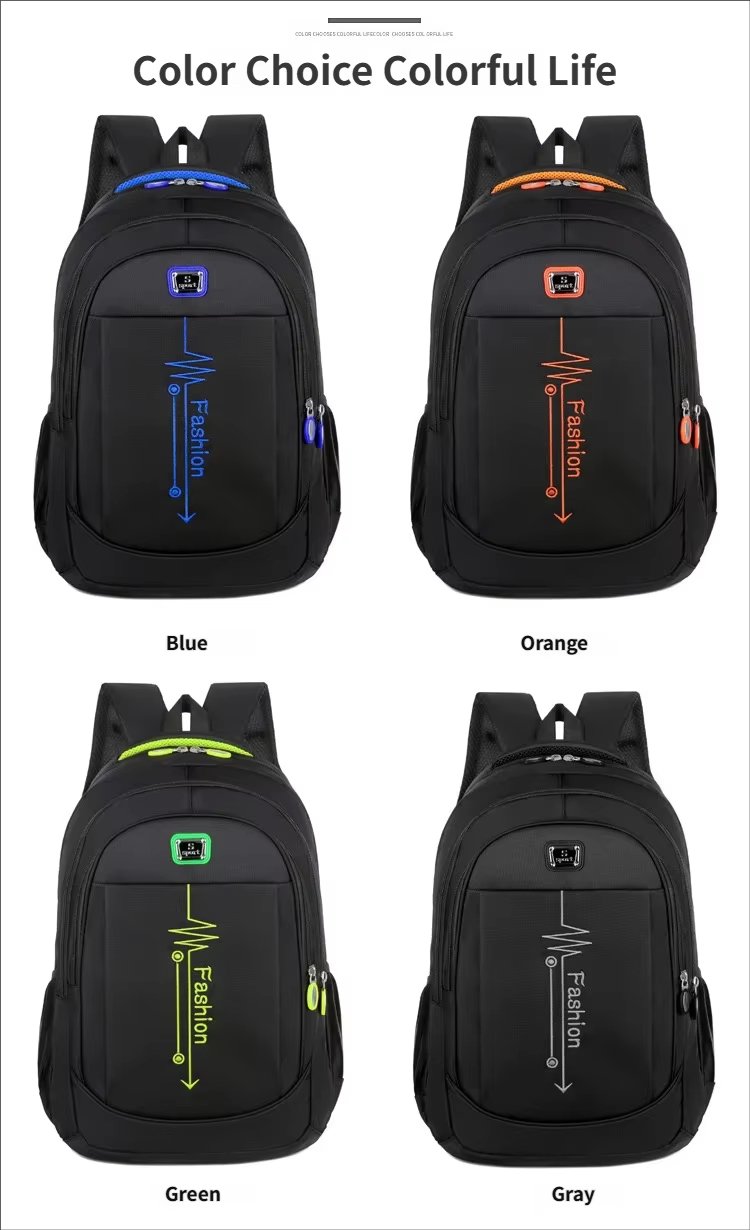 Water-Resistant Large Capacity Business Travel School Oxford Laptop Backpack product detail