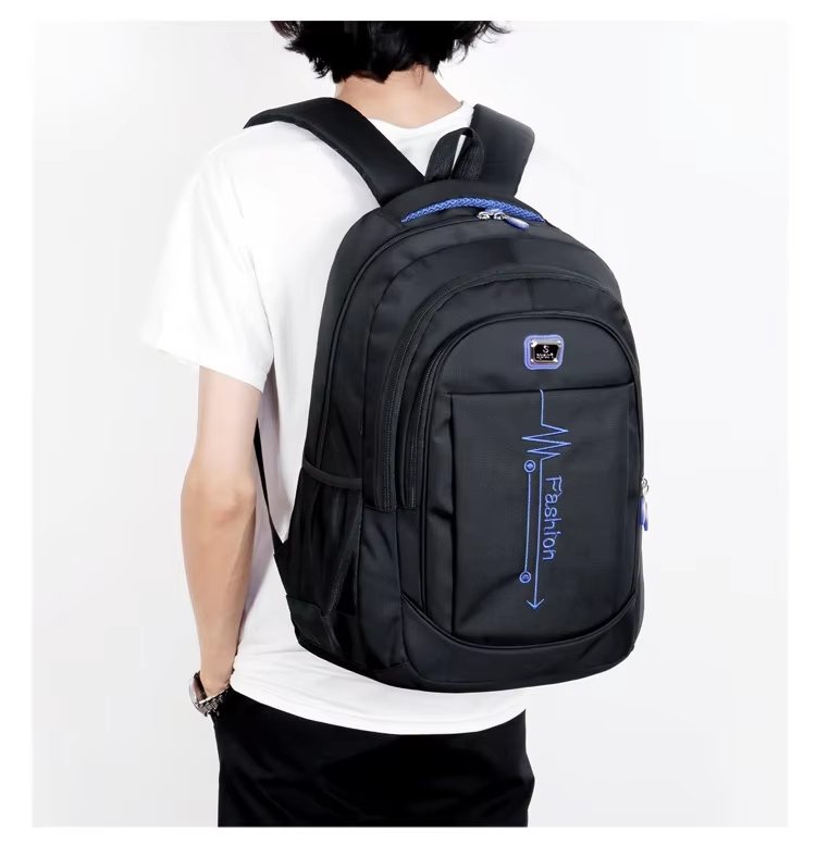 Water-Resistant Large Capacity Business Travel School Oxford Laptop Backpack product detail