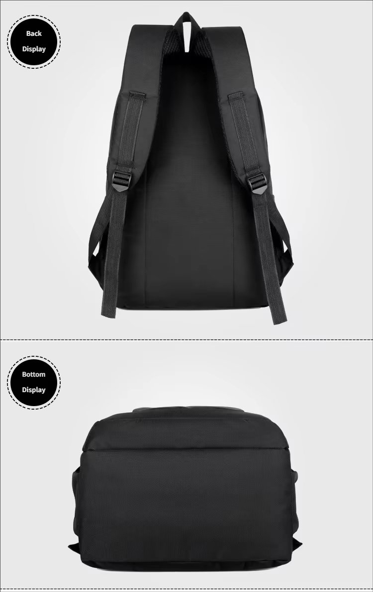 Water-Resistant Large Capacity Business Travel School Oxford Laptop Backpack product detail