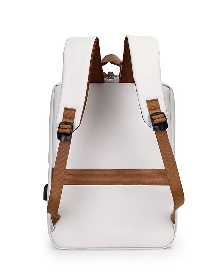 Water-Resistant Large Capacity Lightweight USB Modern Oxford Laptop Backpack product detail