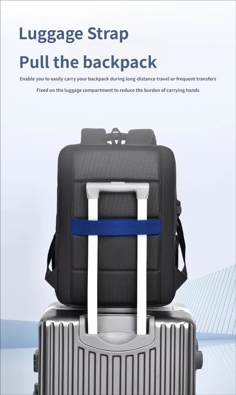 Water-Resistant Large Capacity Business Travel School Oxford Laptop Backpack product detail