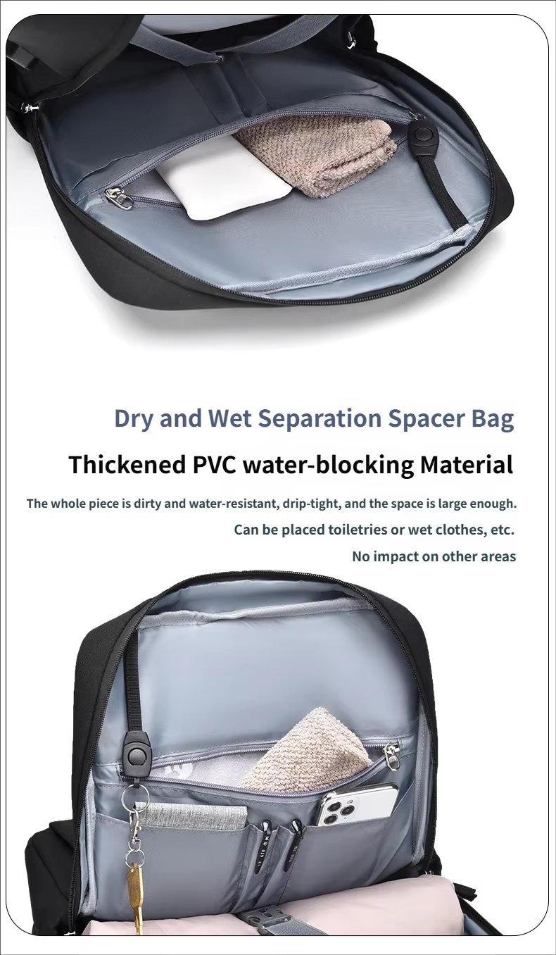 Water-Resistant Large Capacity Business Travel School Oxford Laptop Backpack product detail