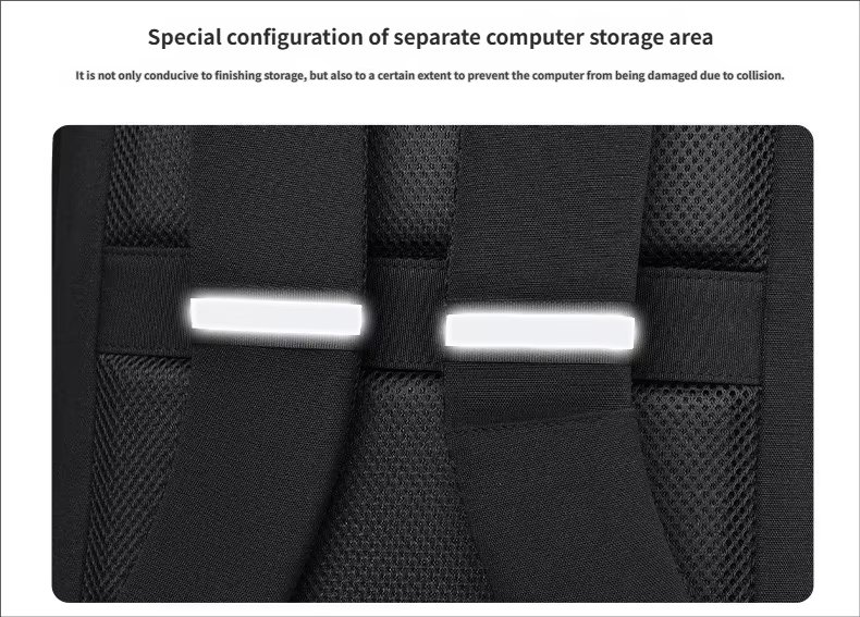 Water-Resistant Large Capacity Business Travel School Oxford Laptop Backpack product detail