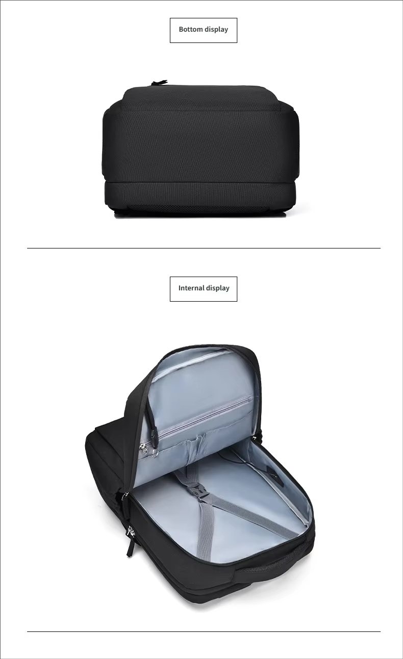 Water-Resistant Large Capacity Business Travel School Oxford Laptop Backpack product detail