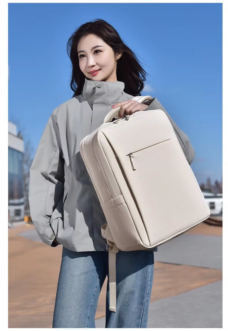 Water-Resistant Large Capacity Business Travel School Oxford Laptop Backpack product detail