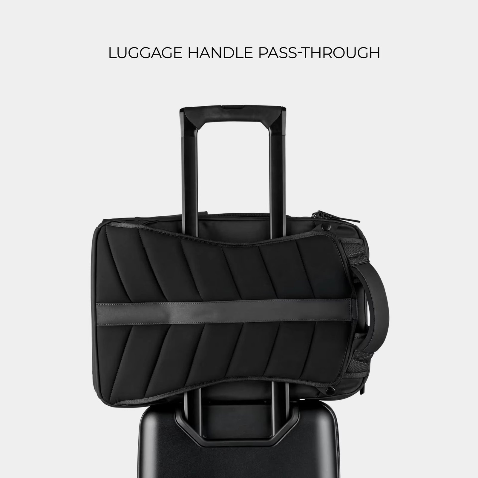 Large Capacity Expandable Business Travel Polyester Laptop Backpack product detail