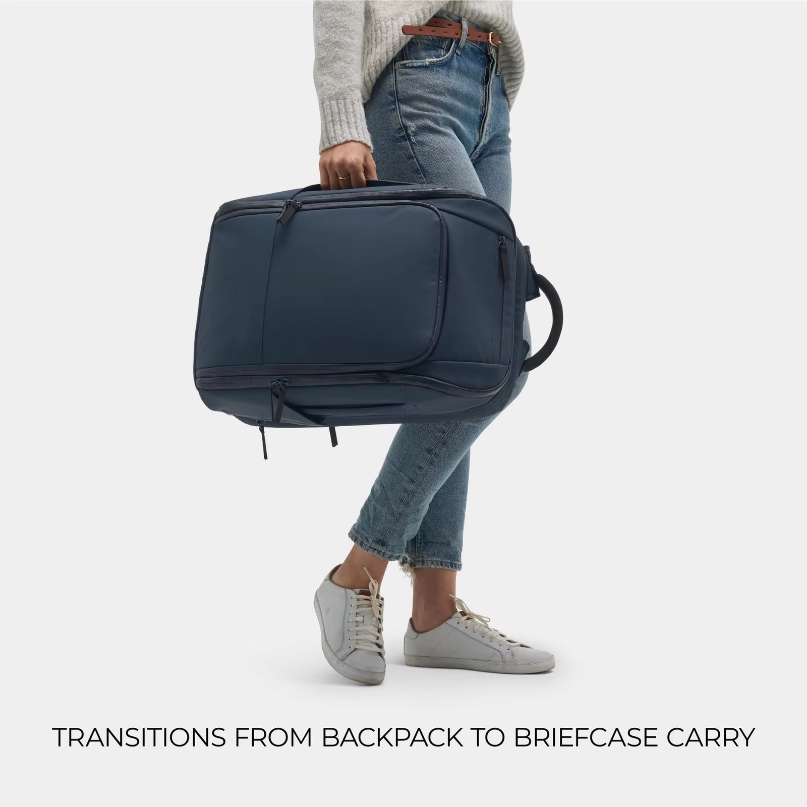 Large Capacity Expandable Business Travel Polyester Laptop Backpack product detail