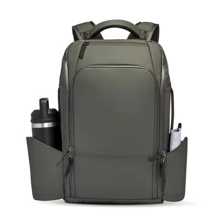 Large Capacity Expandable Business Travel Polyester Laptop Backpack product detail