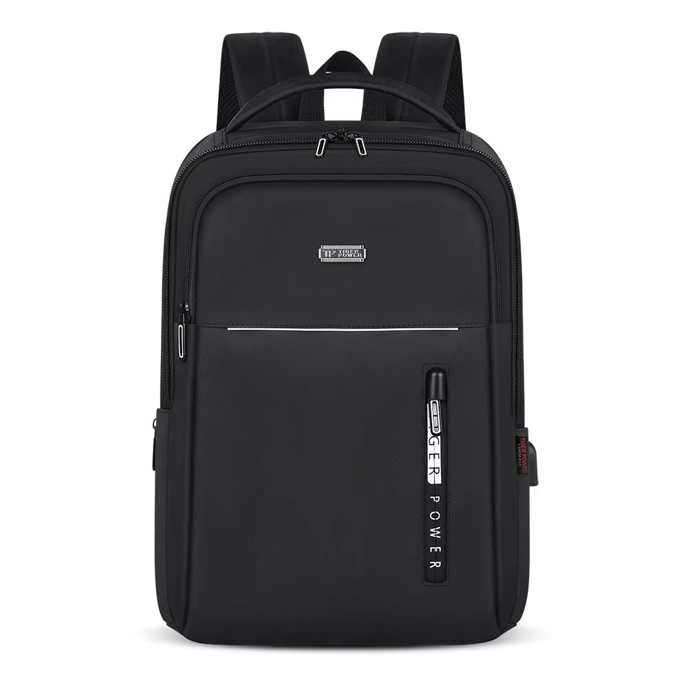 Water-Resistant Large Capacity USB Business Travel Oxford Laptop Backpack product detail