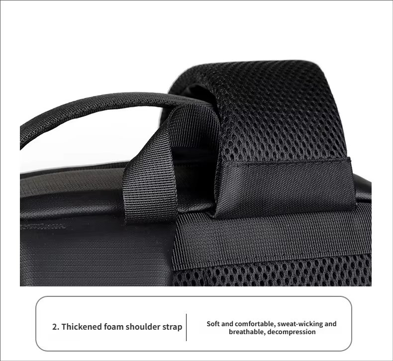 Anti-Theft Water-Resistant Large Capacity Modern Business Oxford Laptop Backpack product detail