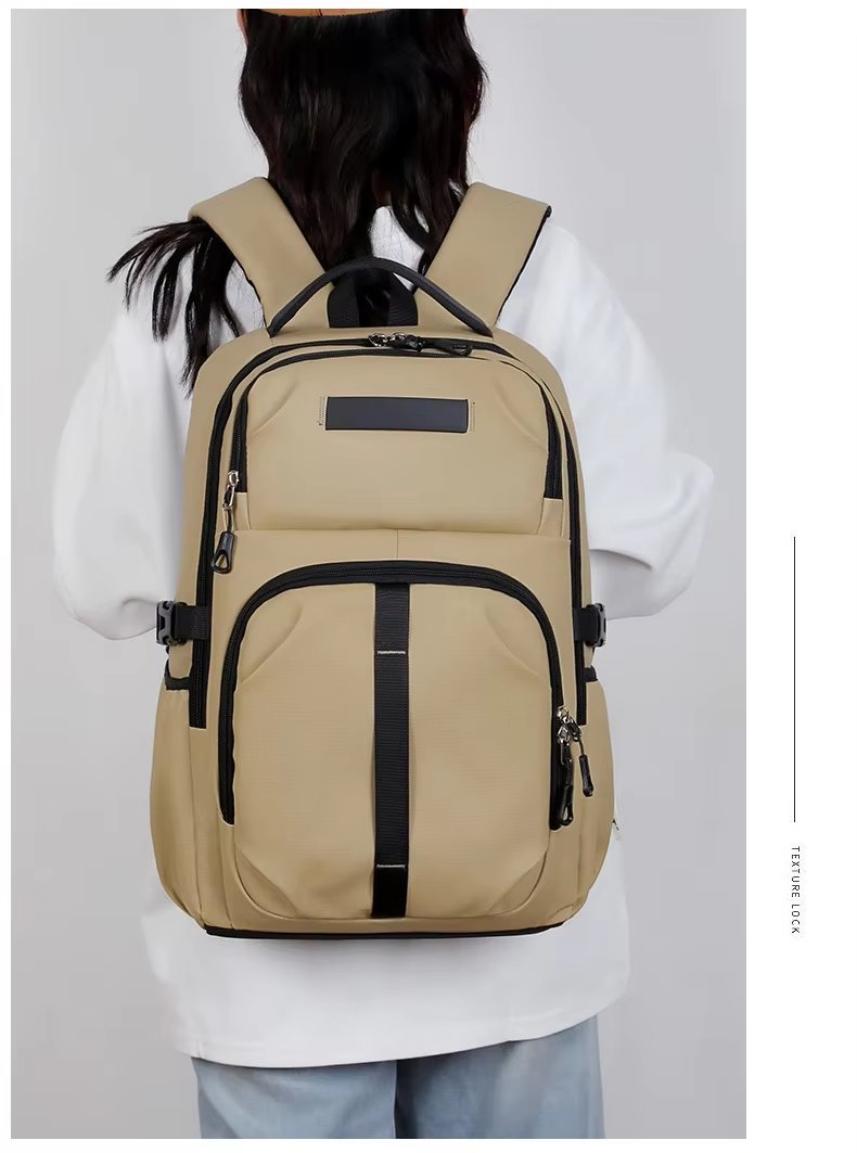 Anti-Theft Water-Resistant Large Capacity Modern Business Oxford Laptop Backpack product detail