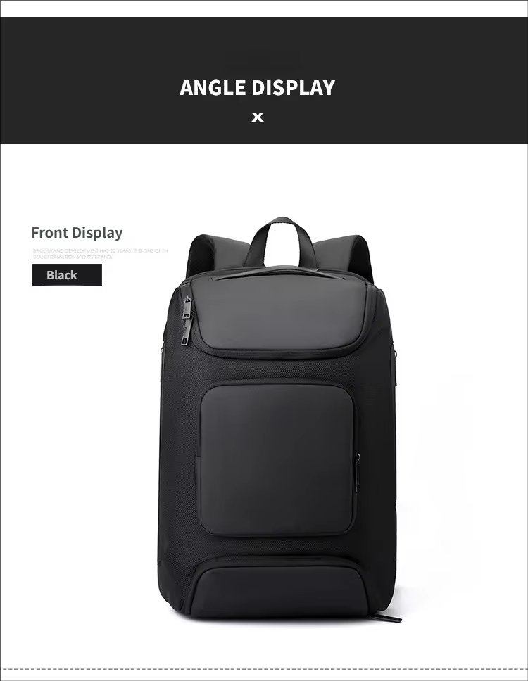 Anti-Theft Water-Resistant Large Capacity USB Business Oxford Laptop Backpack product detail