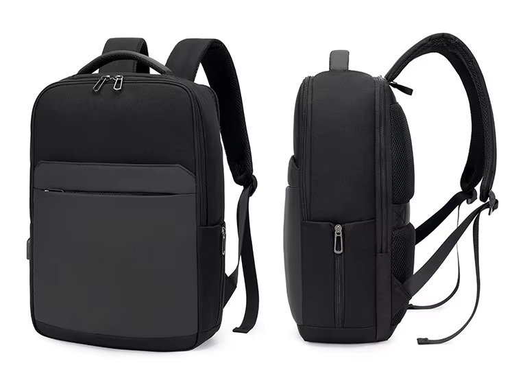 Water-Resistant Large Capacity USB Business Travel Oxford Laptop Backpack product detail
