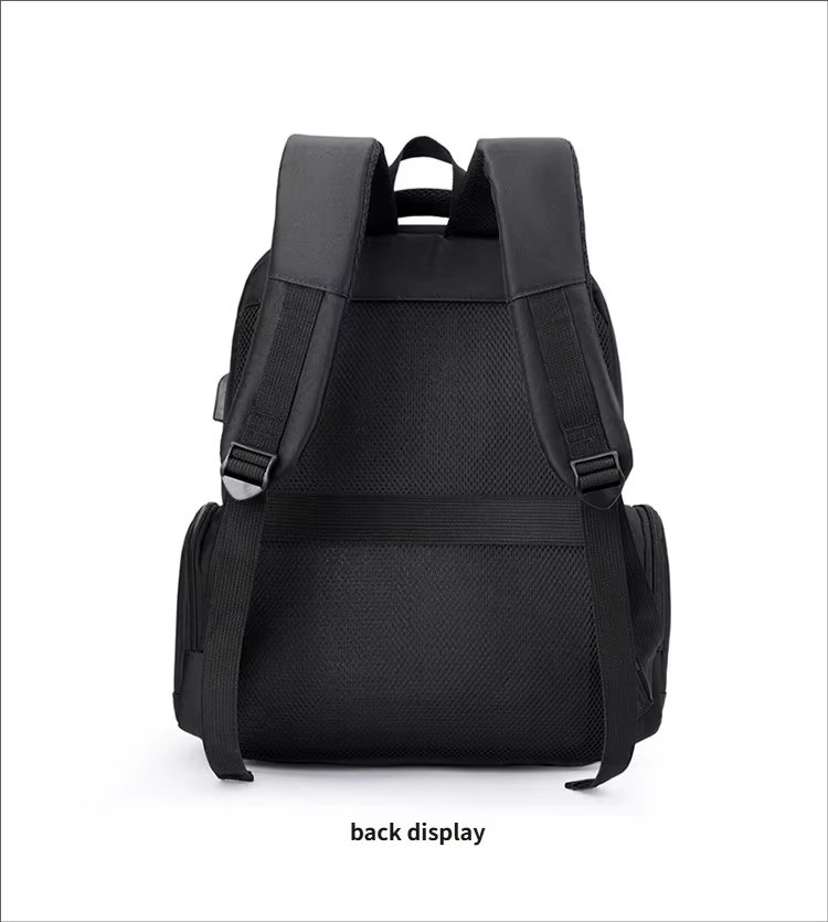 Water-Resistant Large Capacity Lightweight USB Modern Oxford Laptop Backpack product detail