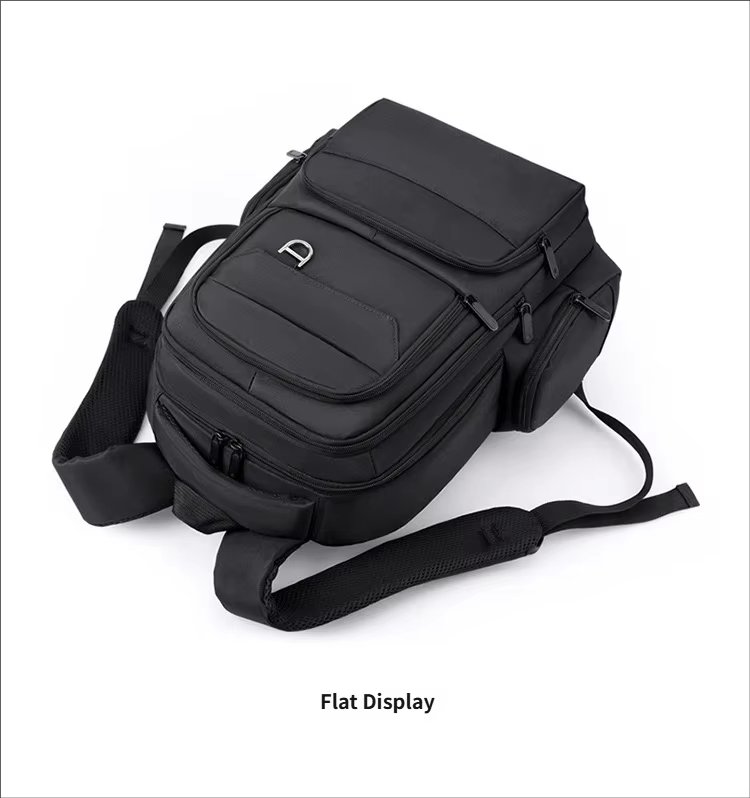 Water-Resistant Large Capacity Lightweight USB Modern Oxford Laptop Backpack product detail